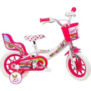 Bicicleta Infantil de 12" con diseño de Unicornio